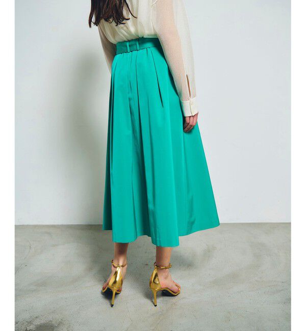 Grace Class「グログランタックフレアスカート」|スカート|