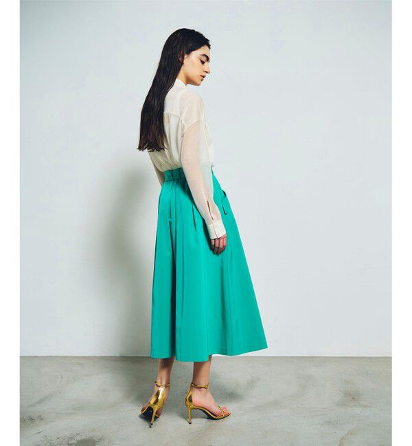 Grace Class「グログランタックフレアスカート」|スカート|