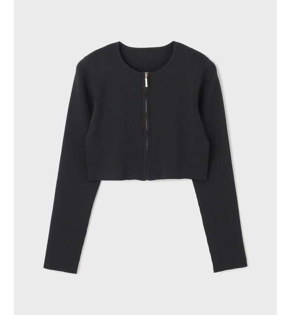 GRACE CONTINENTAL「ショートリブニットカーディガン」|ニット・セーター|