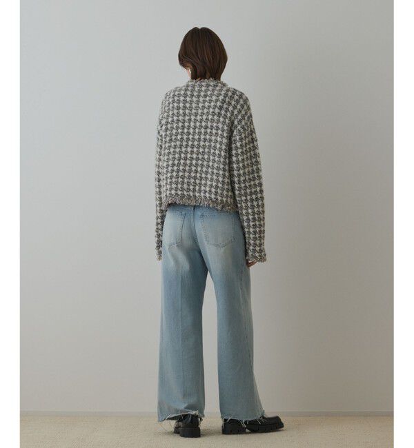 Diagram「ツイードニットショートカーディガン」|カーディガン|