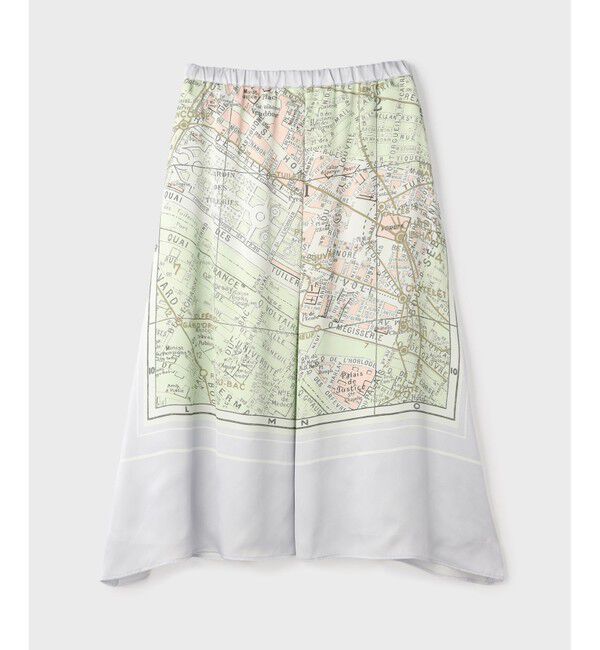 Grace Class「パリスカーフプリントスカート」|スカート|