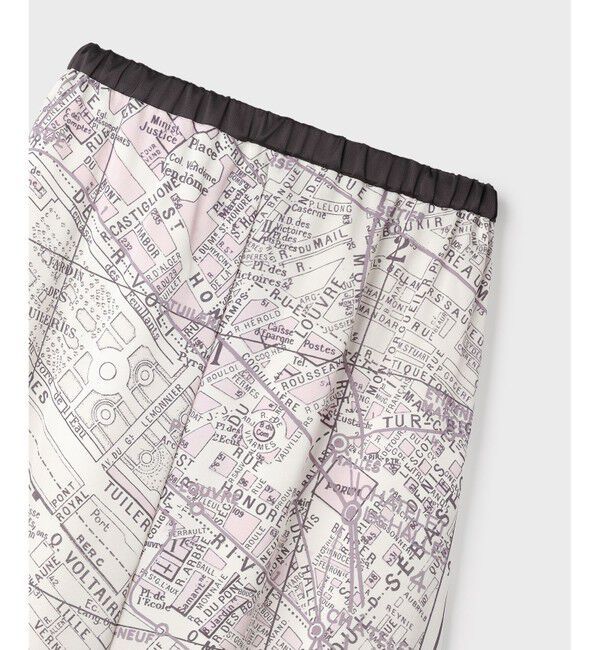 Grace Class「パリスカーフプリントスカート」|スカート|