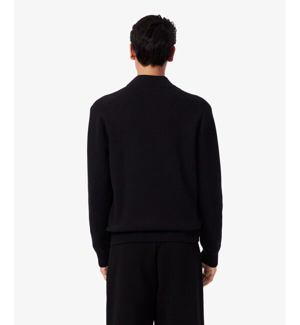 LACOSTE「ウールブレンドニット ジャケット ドライバーズニット」|カーディガン|
