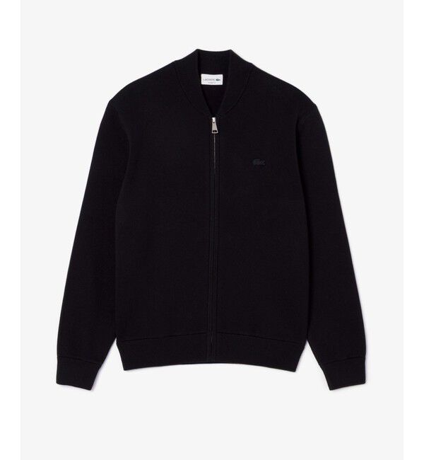 LACOSTE「ウールブレンドニット ジャケット ドライバーズニット」|カーディガン|