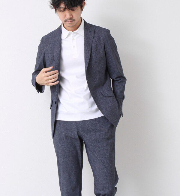 NOLLEY'S goodman「《ビジカジ対応》シルケットスムース ドレスポロ ビズポロ 25SS」|ポロシャツ|