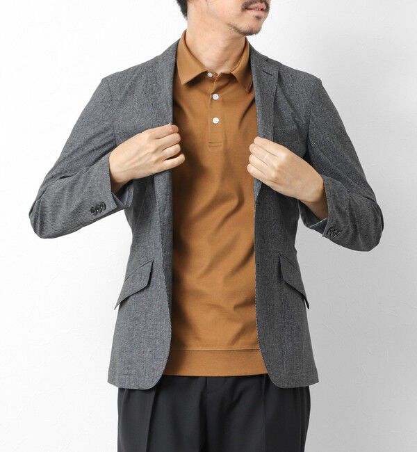 NOLLEY'S goodman「《ビジカジ対応》シルケットスムース ドレスポロ ビズポロ 25SS」|ポロシャツ|