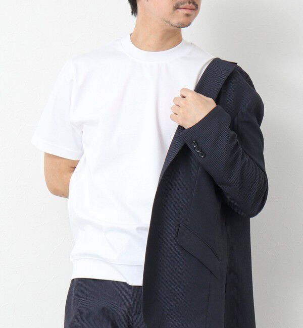 NOLLEY'S goodman「《ビジカジ対応》シルケットスムースドレスTシャツ 25SS」|Tシャツ・カットソー|