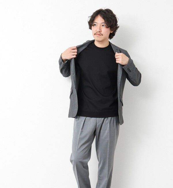 NOLLEY'S goodman「《ビジカジ対応》シルケットスムースドレスTシャツ 25SS」|Tシャツ・カットソー|