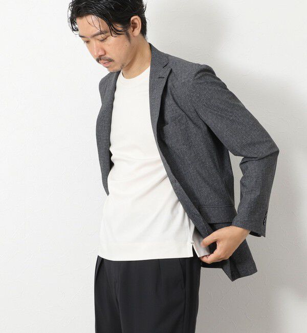 NOLLEY'S goodman「《ビジカジ対応》ハイゲージ シルケットポンチ ドレスCN T 25SS」|Tシャツ・カットソー|