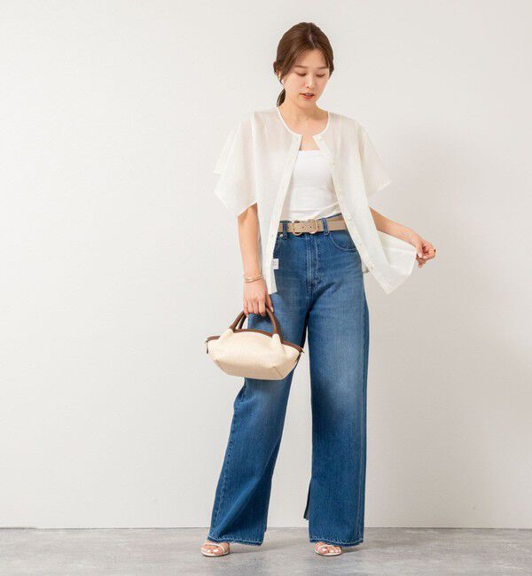 NOLLEY'S「袖フリル2WAYブラウス」|シャツ・ブラウス|