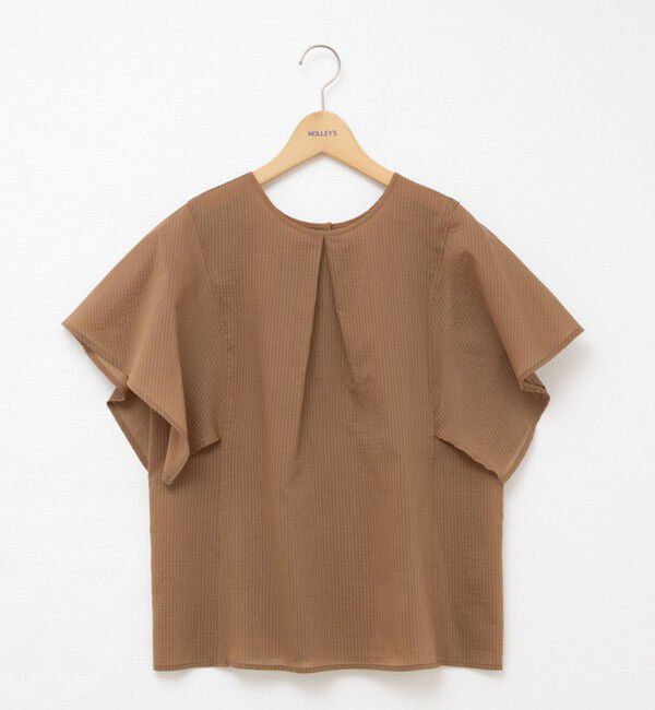 NOLLEY'S「袖フリル2WAYブラウス」|シャツ・ブラウス|