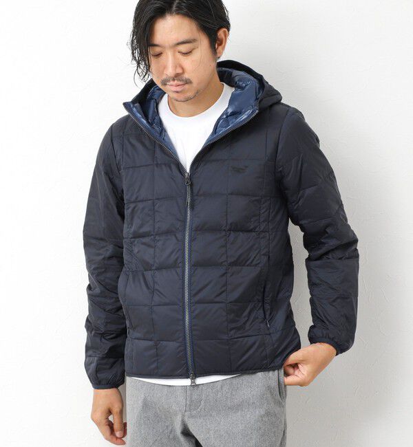 NOLLEY'S goodman「【TAION/タイオン】別注 クジラ刺繍HOOD W-ZIP DOWN JKT 25AW」|ダウン|