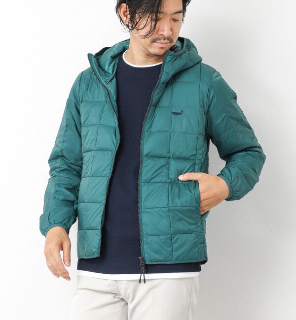 NOLLEY'S goodman「【TAION/タイオン】別注 クジラ刺繍HOOD W-ZIP DOWN JKT 25AW」|ダウン|