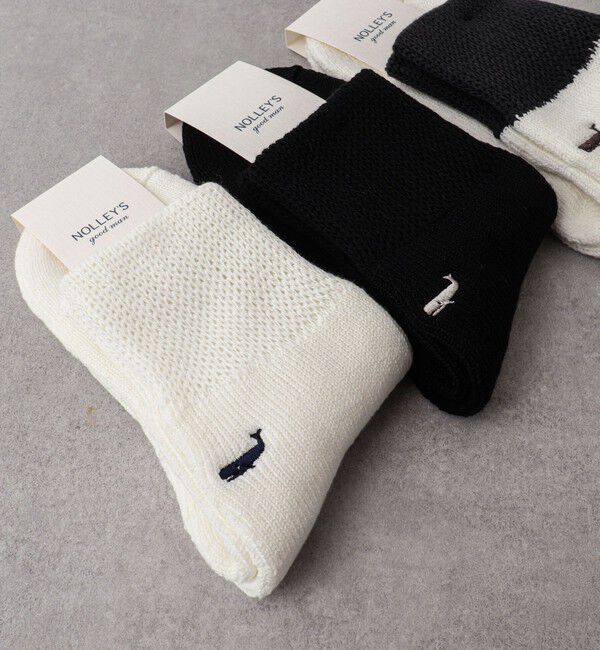 NOLLEY'S goodman「別注クジラクォーターパイルソックス」|ソックス|