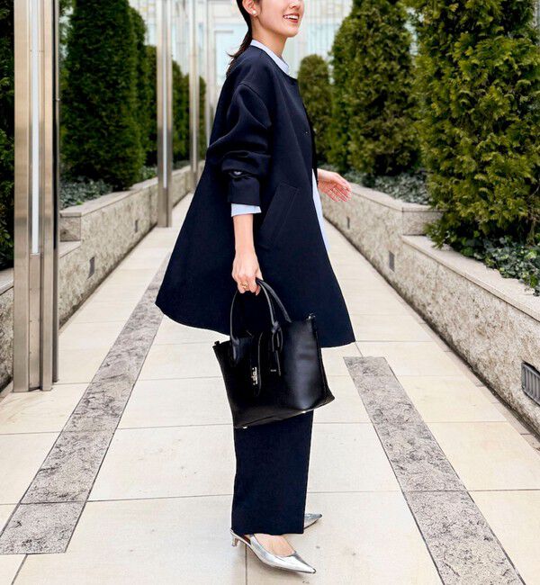 NOLLEY'S「ウォッシャブルトリプルクロス3WAYステンカラーコート」|ステンカラーコート|