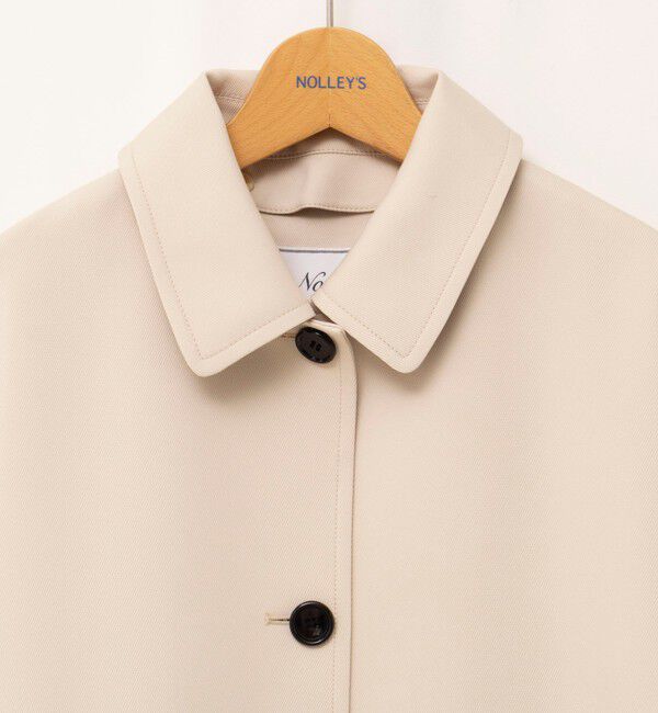 NOLLEY'S「ウォッシャブルトリプルクロス3WAYステンカラーコート」|ステンカラーコート|