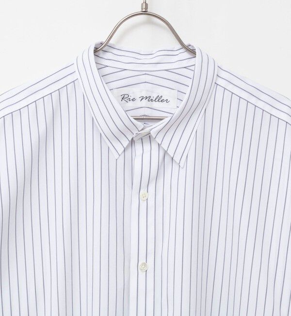 Rie Miller「ウォッシャブルレギュラーカラー2WAYシャツ」|シャツ・ブラウス|