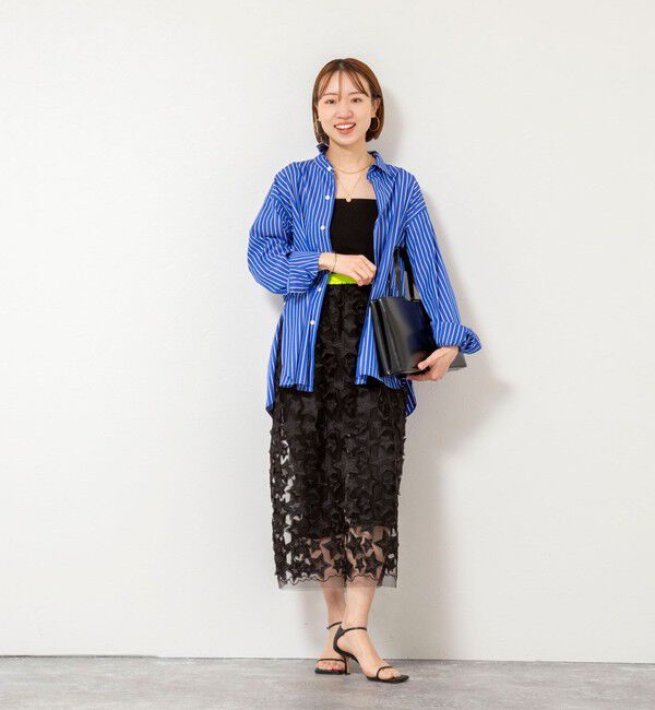 Rie Miller「ウォッシャブルレギュラーカラー2WAYシャツ」|シャツ・ブラウス|