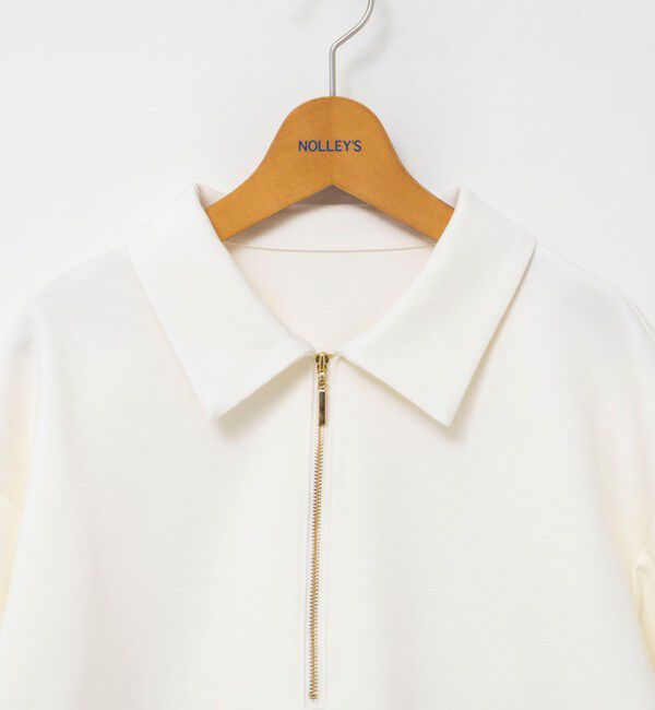 NOLLEY'S「ウォッシャブルダンボール襟付きプルオーバー」|スウェット・ジャージ|