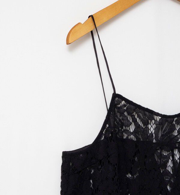 NOLLEY'S「ウォッシャブルレースビスチェ」|キャミソール|