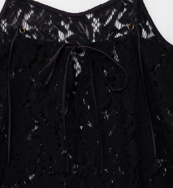 NOLLEY'S「ウォッシャブルレースビスチェ」|キャミソール|