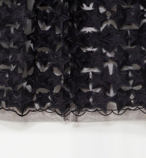 Rie Miller「45th limited editionウォッシャブルスターフリンジタイトスカート」|タイト|