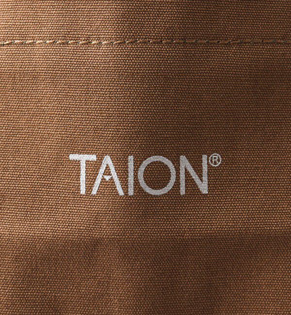 NOLLEY'S goodman「【TAION / タイオン】NON DOWN R/S CANVAS TOTE BAG L TAION-RCVTTBG01-L」|トートバッグ|