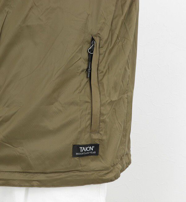 NOLLEY'S goodman「【TAION/タイオン】NON DOWN MOUNTAIN R/S W-ZIP HOOD JK 26SS」|ブルゾン・スタジャン|