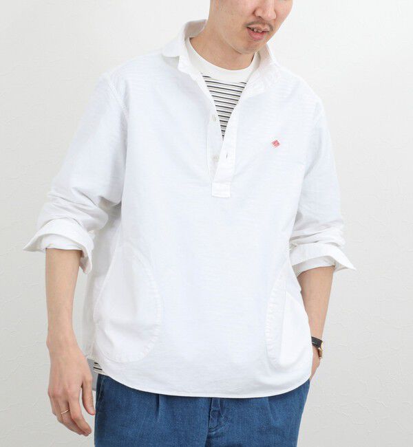 NOLLEY'S goodman「【DANTON/ダントン】DT-B0282SOX ROUND COLLAR P.O SHIRT LS 26SS」|シャツ・ブラウス|
