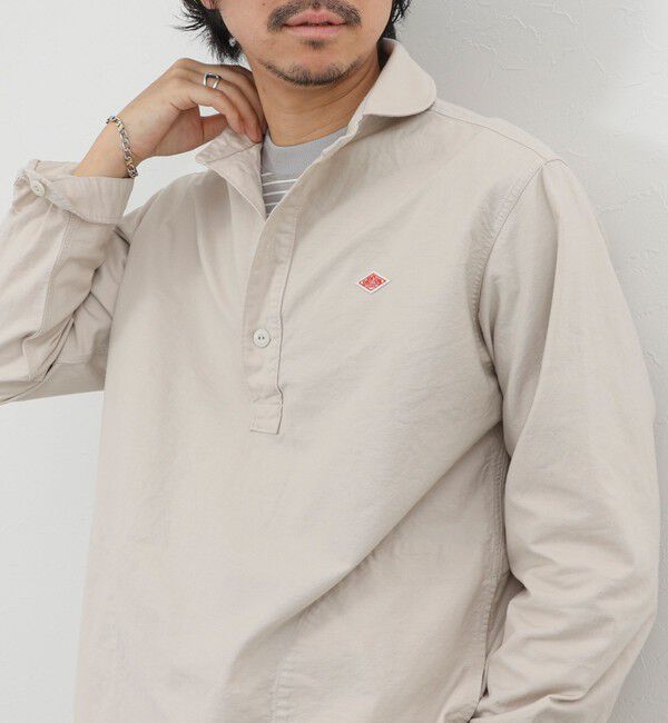 NOLLEY'S goodman「【DANTON/ダントン】DT-B0282SOX ROUND COLLAR P.O SHIRT LS 26SS」|シャツ・ブラウス|
