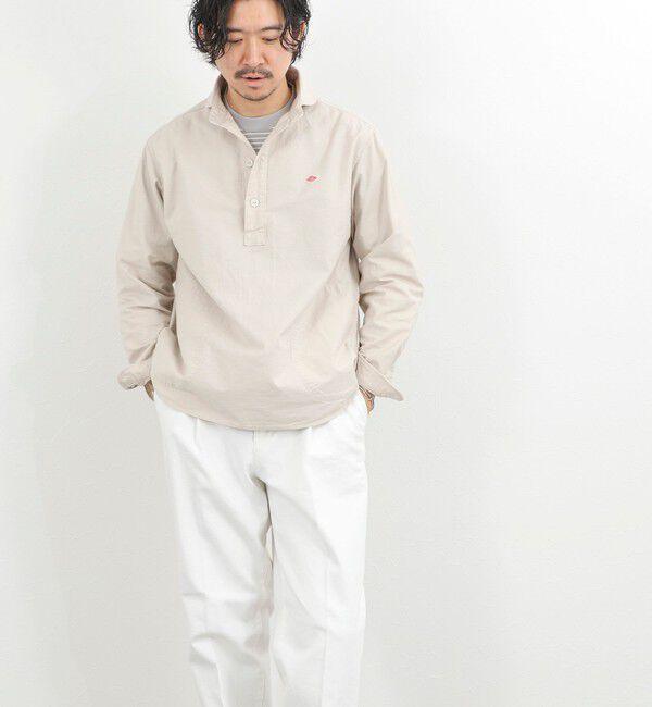 NOLLEY'S goodman「【DANTON/ダントン】DT-B0282SOX ROUND COLLAR P.O SHIRT LS 26SS」|シャツ・ブラウス|