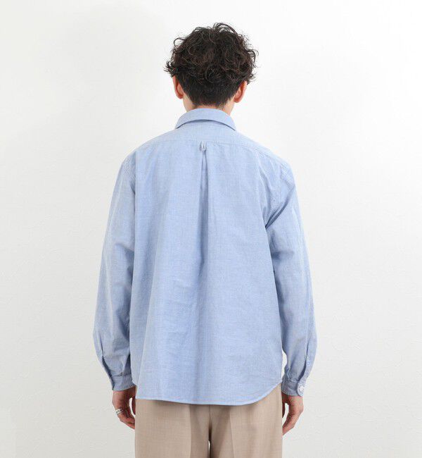 NOLLEY'S goodman「【DANTON/ダントン】DT-B0282SOX ROUND COLLAR P.O SHIRT LS 26SS」|シャツ・ブラウス|