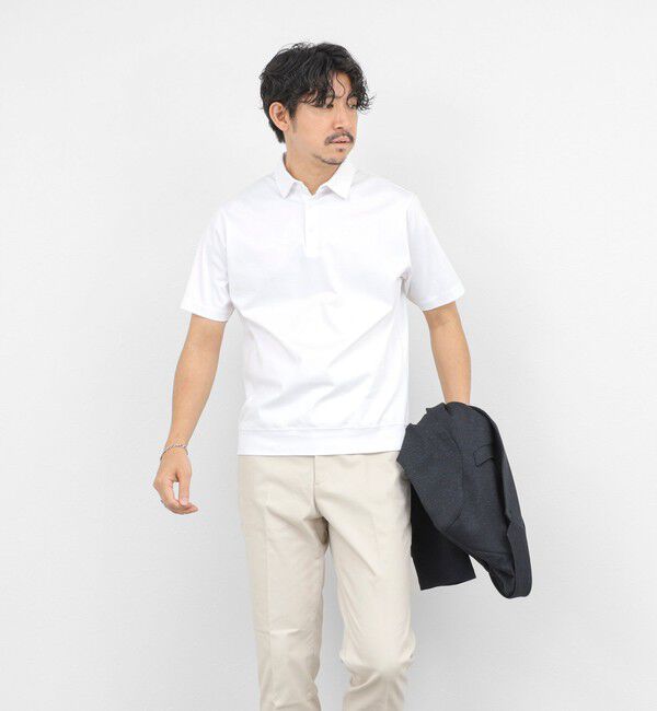 NOLLEY'S goodman「《ビジカジ対応》シルケットスムース ドレスポロシャツ / ビズポロ 26SS」|ポロシャツ|