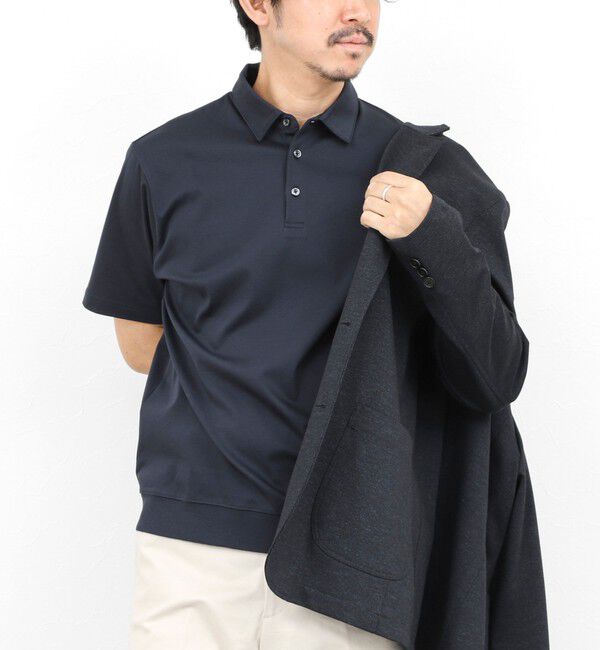 NOLLEY'S goodman「《ビジカジ対応》シルケットスムース ドレスポロシャツ / ビズポロ 26SS」|ポロシャツ|