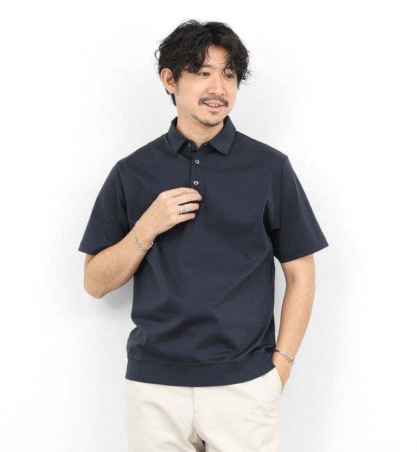 NOLLEY'S goodman「《ビジカジ対応》シルケットスムース ドレスポロシャツ / ビズポロ 26SS」|ポロシャツ|