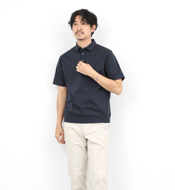 NOLLEY'S goodman「《ビジカジ対応》シルケットスムース ドレスポロシャツ / ビズポロ 26SS」|ポロシャツ|