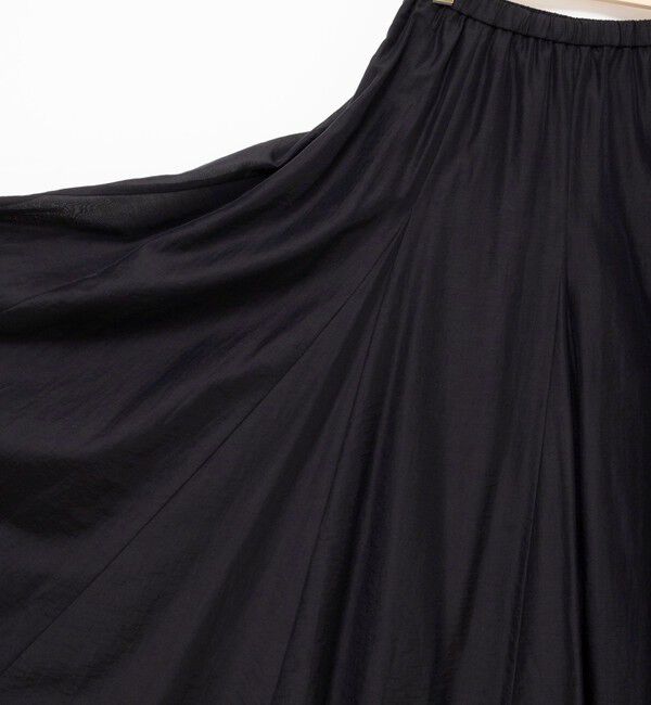 NOLLEY'S sophi「ウォッシャブルシアーボリュームフレアロングスカート」|フレア|