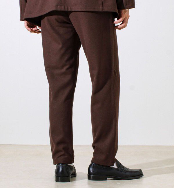 GLOSTER「【セットアップ対応】両面起毛ストレッチイージーパンツ」|チノ|