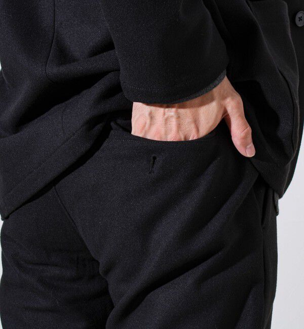 GLOSTER「【セットアップ対応】両面起毛ストレッチイージーパンツ」|チノ|