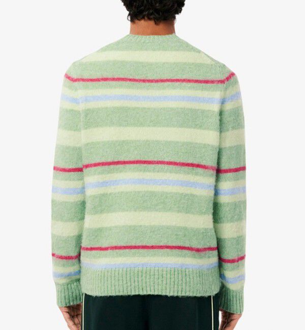 GLOSTER「【LACOSTE/ラコステ】アルパカブレンドボーダーニットセーター」|ニット・セーター|