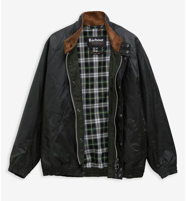 GLOSTER「【BARBOUR】【TRANSPORT / トランスポート】スタンドカラー ワックスブルゾン」|ブルゾン・スタジャン|