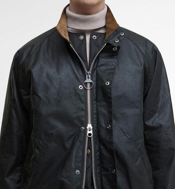 GLOSTER「【BARBOUR】【TRANSPORT / トランスポート】スタンドカラー ワックスブルゾン」|ブルゾン・スタジャン|
