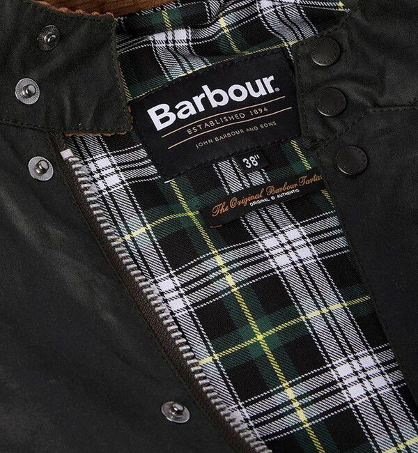 GLOSTER「【BARBOUR】【TRANSPORT / トランスポート】スタンドカラー ワックスブルゾン」|ブルゾン・スタジャン|