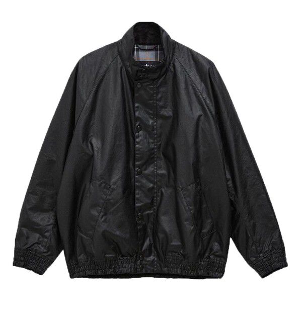 GLOSTER「【BARBOUR】【TRANSPORT / トランスポート】スタンドカラー ワックスブルゾン」|ブルゾン・スタジャン|ブラック