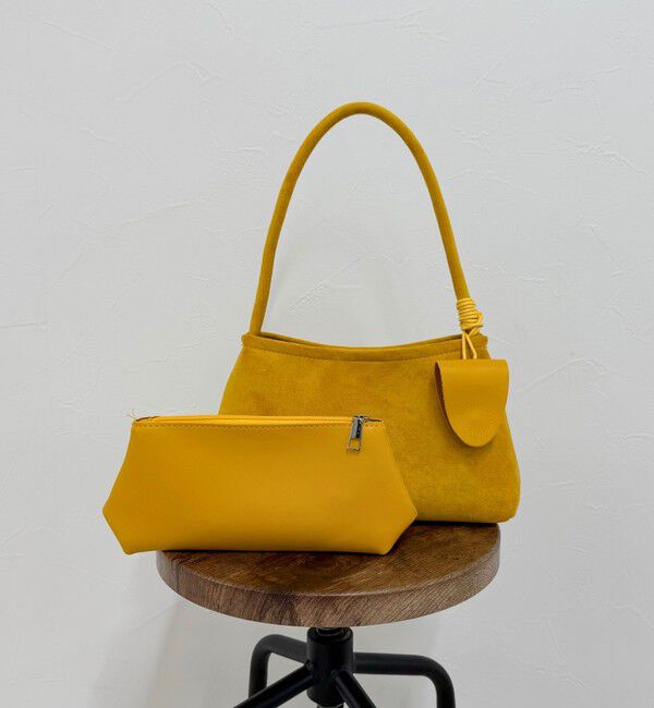 fredy emue「ホルダーチャーム付きワンハンドルバッグ」|ショルダー・メッセンジャー|