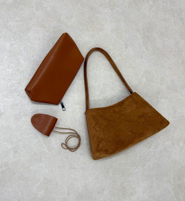 fredy emue「ホルダーチャーム付きワンハンドルバッグ」|ショルダー・メッセンジャー|