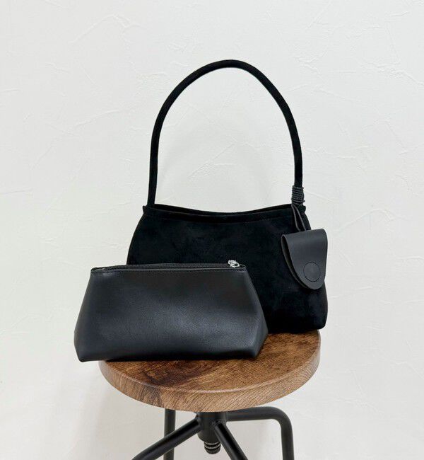 fredy emue「ホルダーチャーム付きワンハンドルバッグ」|ショルダー・メッセンジャー|