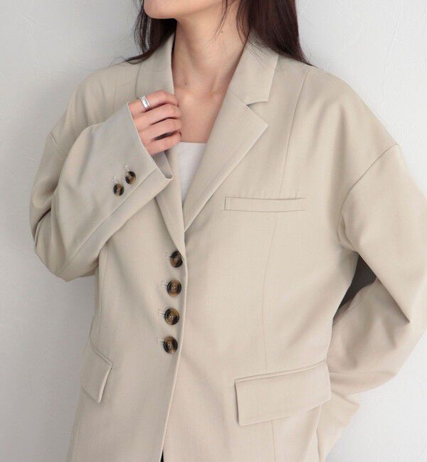 fredy emue「シングルオーバーテーラードジャケット」|テーラードジャケット|