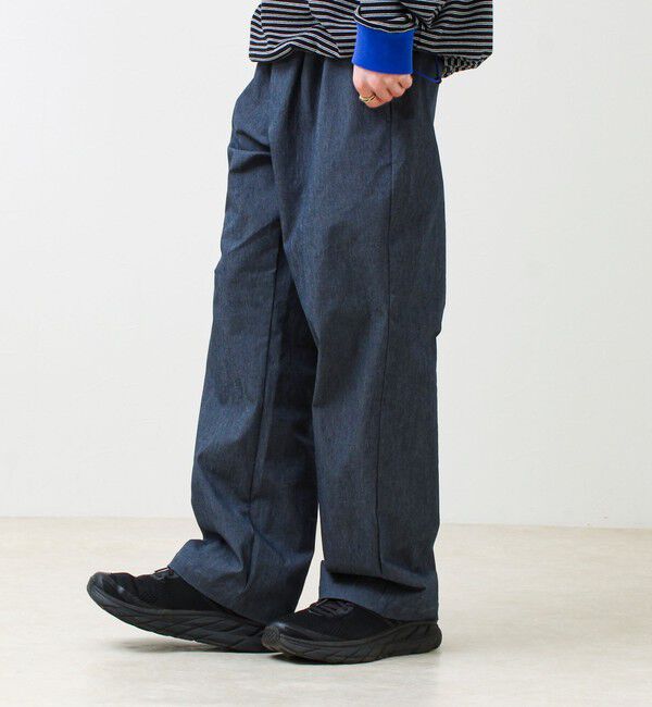 GLOSTER「【色で選べる/ユニセックス対応】GOODNESS イージーパンツ」|チノ|