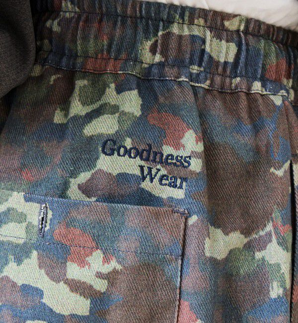 GLOSTER「【色で選べる/ユニセックス対応】GOODNESS イージーパンツ」|チノ|